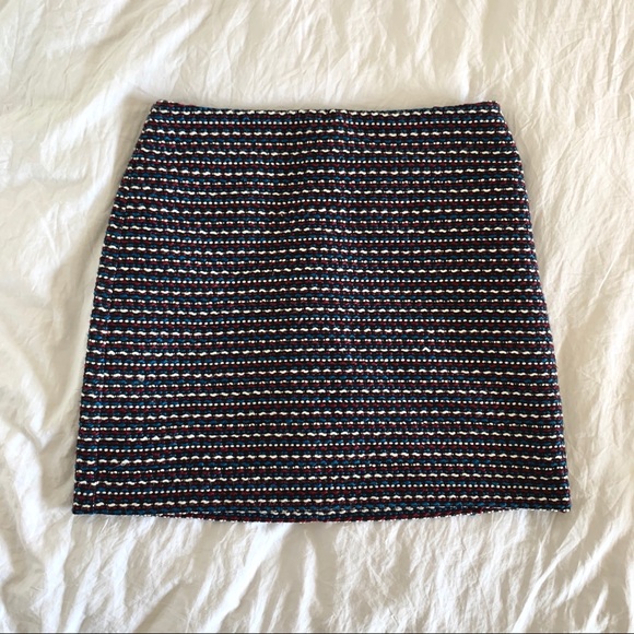 LOFT Dresses & Skirts - Loft Tweed Woven Mini Skirt